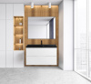 Фото зеркало belbagno 100 см spc-al-1000-800 nero