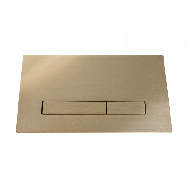 Фото клавиша смыва metal slim (медь)