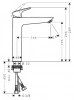Фото смеситель для раковины hansgrohe logis 71091000_vstvo