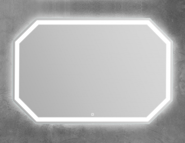 Фото зеркало с подсветкой belbagno 120 см spc-ott-1200-800-led-tch