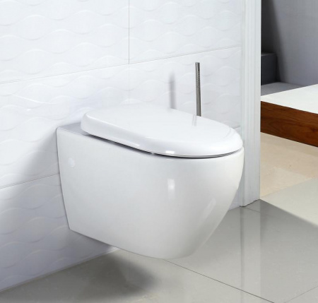 Фото унитаз подвесной belbagno sfera-r 50 см bb513ch