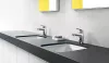 Фото смеситель для раковины hansgrohe logis 71107000