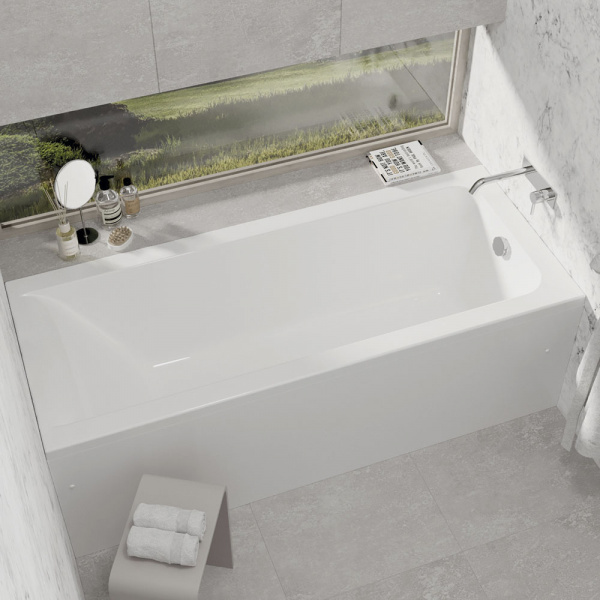 Фото акриловая ванна alba spa marry 180x70 см впр0400000100