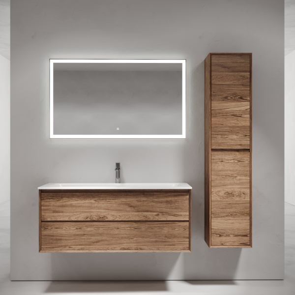 Фото тумба под раковину sancos marmi 2.0 120 см, цвет: дуб чарльстон mr2.0120ech