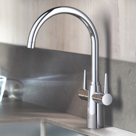 Фото смеситель для кухни grohe ambi 30189000