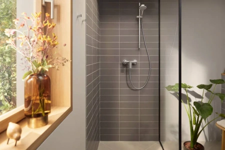 Фото смеситель для душа hansgrohe rebris e 72650000