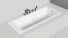 Фото ванна из искусственного камня salini cascata kit 180x80 см 104523m матовая
