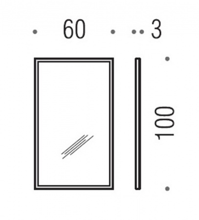 Фото зеркало подвесное colombo design gallery fashion mirrors b2045