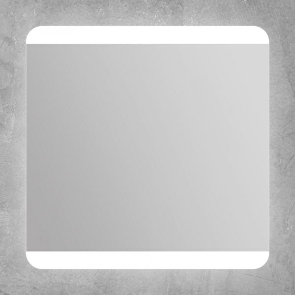 Фото зеркало с подсветкой belbagno 70 см spc-cez-700-700-led-btn