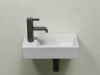 Фото раковина подвесная ceramicanova element 41.7 см, цвет: белый cn6051rmw