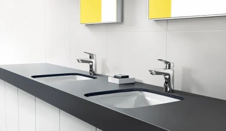 Фото смеситель для раковины hansgrohe logis 71107000