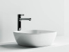 Фото раковина накладная ceramicanova element 40 см, цвет: белый cn5006