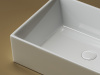 Фото раковина накладная ceramicanova element 59 см, цвет: белый cn5013