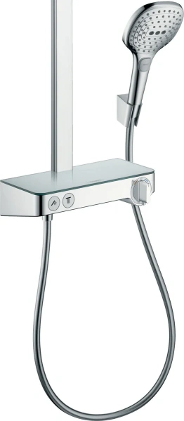 Фото душевая стойка hansgrohe raindance select e 27126000_vstvo