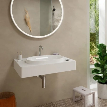 Фото смеситель для раковины hansgrohe tecturis s 73353000