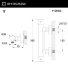 Фото термостатический смеситель для душа whitecross y y1246gl, цвет: золото