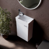 Фото тумба под раковину sancos mini 35 см, цвет: белый mn35wl