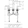 Фото смеситель для раковины hansgrohe tecturis e 73030700