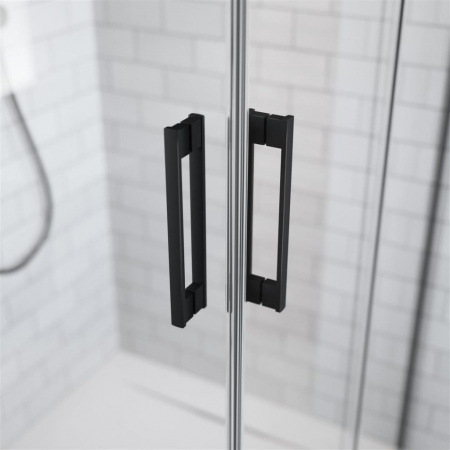 Фото душевая дверь radaway idea black dwd 170 см 387127-54-01