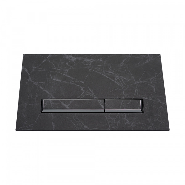 Фото клавиша смыва kk-pol lapis grande v1, quartz (nero greco)