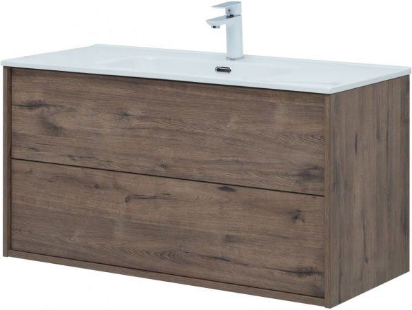 Фото тумба под раковину aquanet lino 100 см 287545