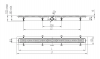 Фото трап линейный mch 65 см ch650/50mc
