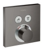Фото термостатический смеситель для душа hansgrohe shower select 15763340
