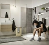 Фото термостатический смеситель для душа hansgrohe shower tablet select 24360000