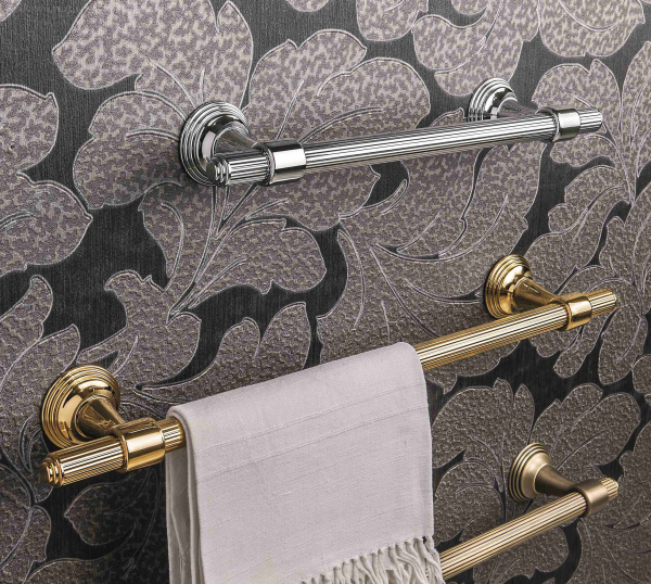 Фото полотенцедержатель colombo design hermitage 36,5 см b3309.oa, цвет: медь
