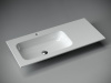 Фото раковина накладная ceramicanova element 101 см, цвет: белый cn7014