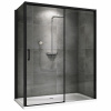 Душевое ограждение Abber Komfort AG93150B-S92B 150x90 см