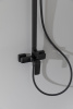 Фото душевая стойка allen brau infinity 5.21012-31 черный матовый