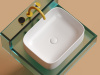 Фото раковина накладная ceramicanova element 50.5 см, цвет: белый cn6052mw