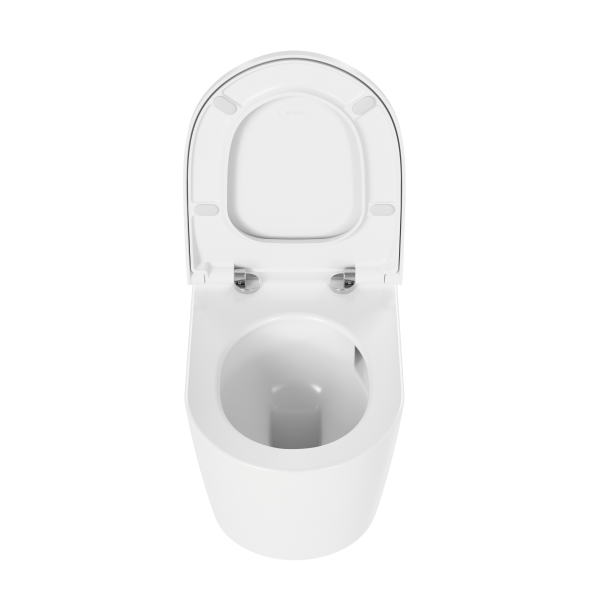 Фото подвесной унитаз vitra metropole round 7910b003-6429