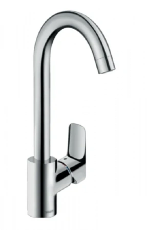 Фото смеситель для кухонной мойки hansgrohe logis 71861000