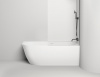 Фото ванна из искусственного камня salini sofia corner 170x85 см r 102514g глянцевая