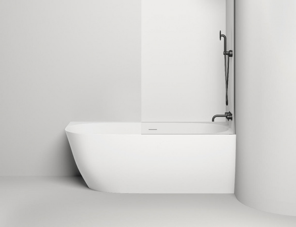 Фото ванна из искусственного камня salini sofia corner 170x85 см r 102514g глянцевая