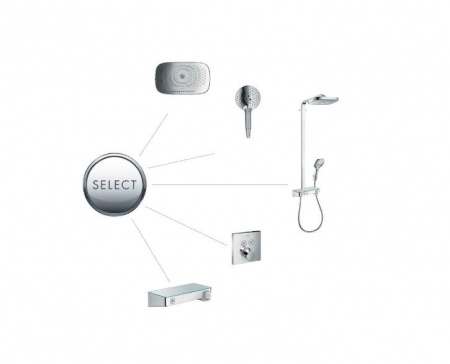 Фото душевая лейка hansgrohe raindance select s 120 3jet 26530000