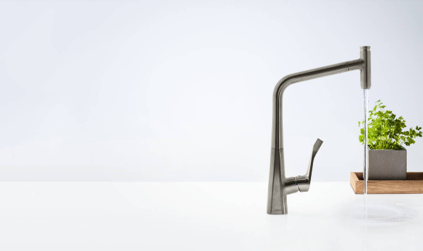Фото смеситель для кухни hansgrohe metris select 14884800