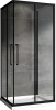 Душевое ограждение Abber Schwarzer Diamant 100x100 см AG02100BH-S100B