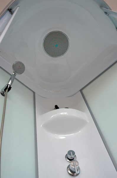 Фото душевая кабина royal bath нк rb100hk6-wt-ch 100x100 см