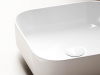 Фото раковина накладная ceramicanova element 38.5 см, цвет: белый cn6012