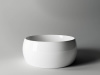 Фото раковина накладная ceramicanova element 39.5 см, цвет: белый cn6001