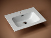 Фото раковина накладная ceramicanova element 61 см, цвет: белый cn7001