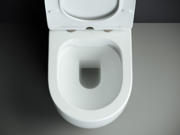 Фото унитаз-компакт, безободковый без бачка ceramicanova mia cn1801-b
