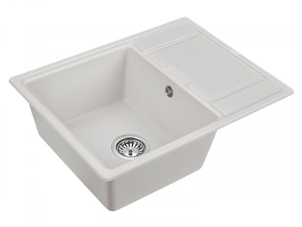 Фото кухонная мойка paulmark weimar 65 см pm216550-wh