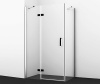Душевое ограждение WasserKRAFT Aller BLACK MATT 120x80 см 10H06LBLACK MATT