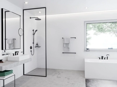 Фото смеситель на борт ванны hansgrohe talis e 71748340