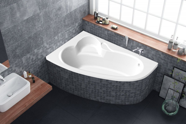Фото акриловая ванна c-bath  atlant 170x110 см r cba00104r