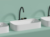 Фото раковина накладная ceramicanova element 70.5 см, цвет: белый cn6054mw